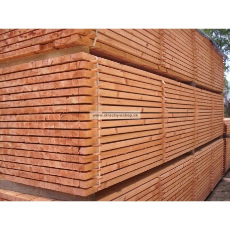 Strešné laty SM/JD impregnované 40x50x4000 mm