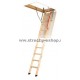 FAKRO Podkrovné schody s dreveným rebríkom LWK Komfort