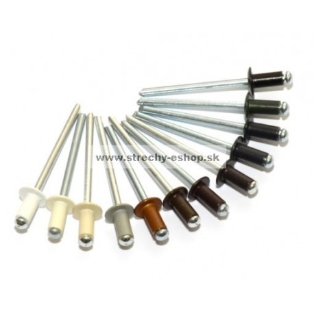 Nit trhací AL/ST 3,2x8 mm farebný RAL