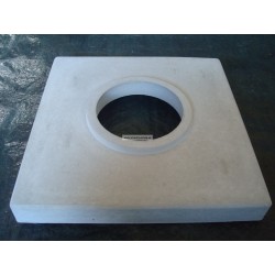 Komínová krycia doska 660x660x60mm pr.260mm