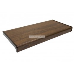 Vnútorné parapety PVC Vitrage orech