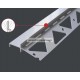 Balkónový profil PVC H14 2,5m